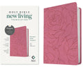 NLT Premium Value Compact Bible, Filament Enabled (LeatherLike, Pink Rose) cover image