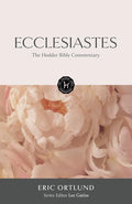 The Hodder Bible Commentary: Ecclesiastes cover image