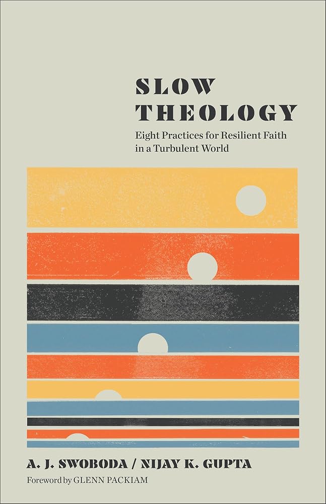 Slow Theology: Eight Practices for Resilient Faith in a Turbulent World (A Guide to Deep Faith in Our Busy Modern Lives) cover image