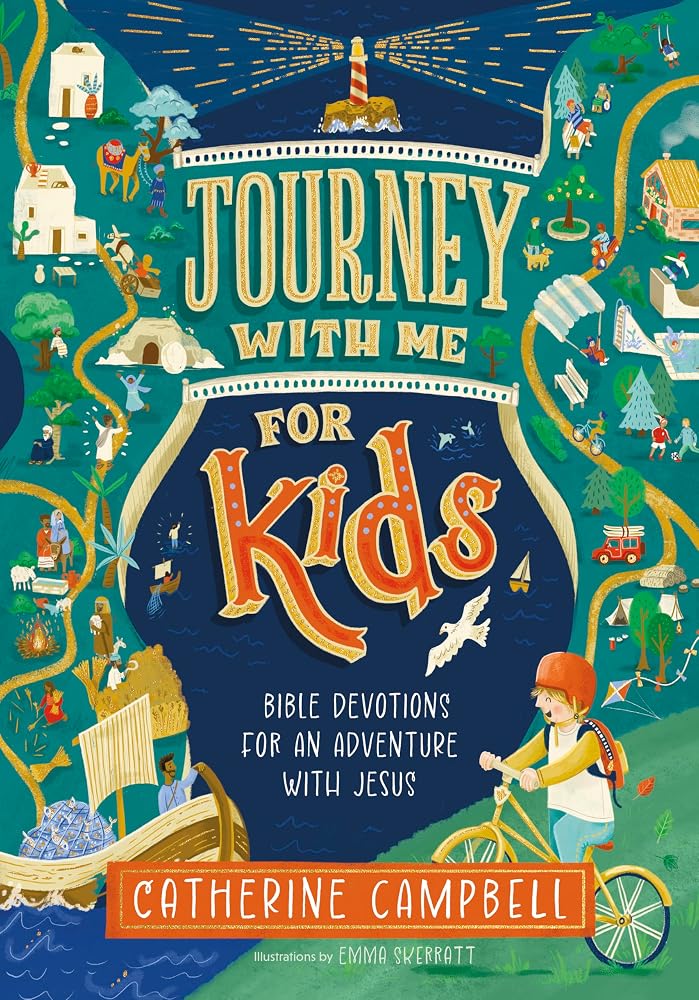 Journey with Me for Kids: Bible devotions for an adventure with Jesus cover image