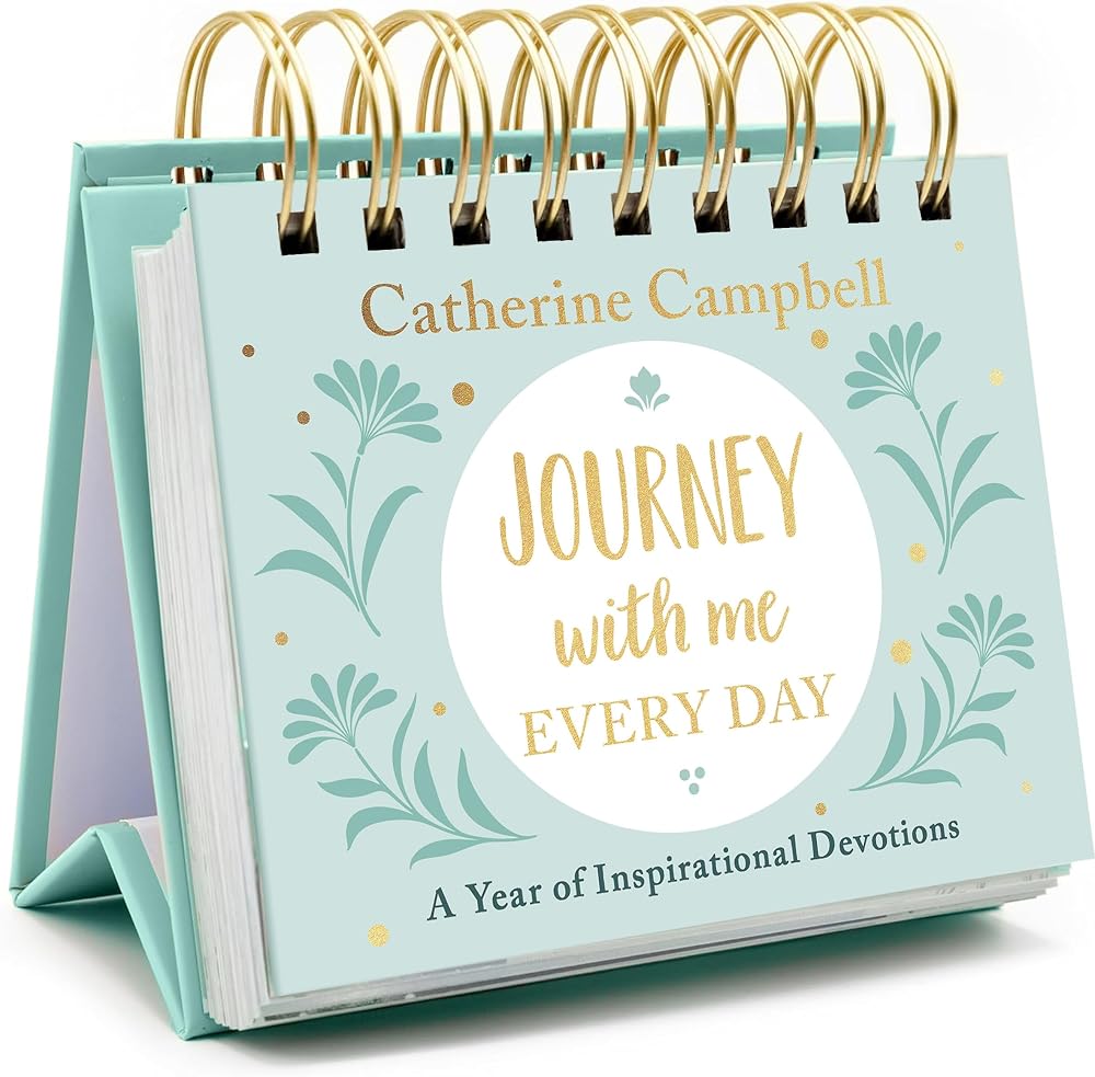 Journey With Me Every Day - 366-Day Perpetual Calendar: A Year of Inspirational Devotions cover image