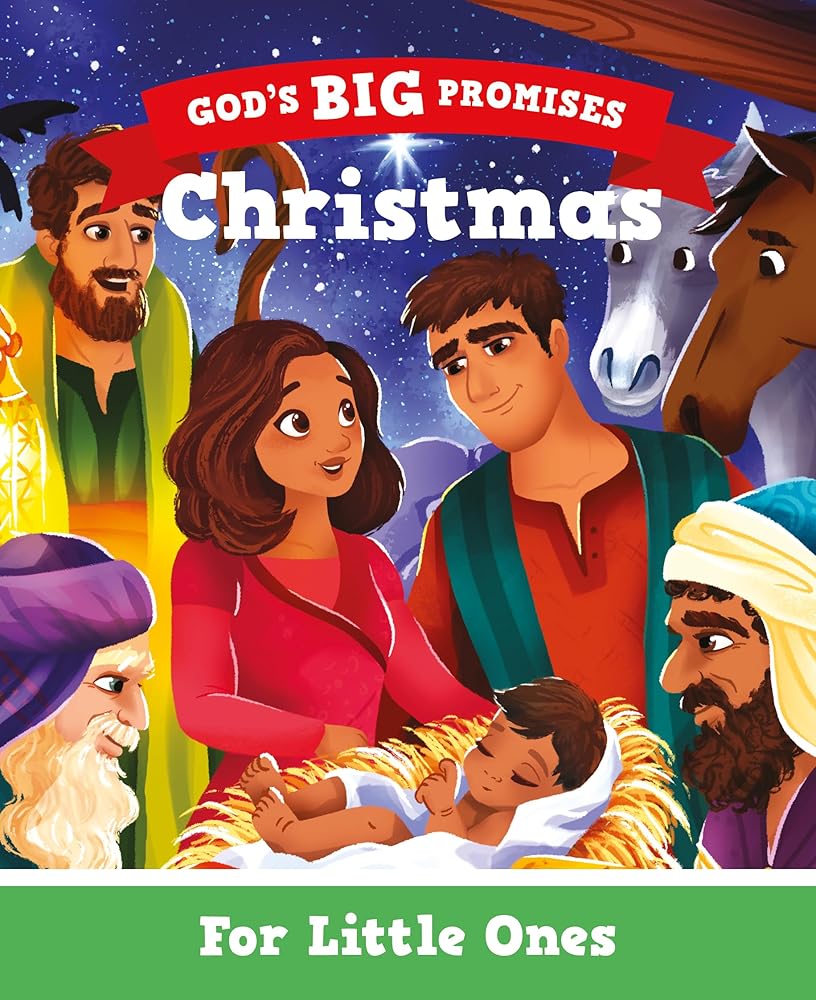 Christmas for Little Ones: God’s Big Promises (Illustrated Bible Story of Jesus’ Birth for Toddlers and Preschoolers Ages 1-3) cover image