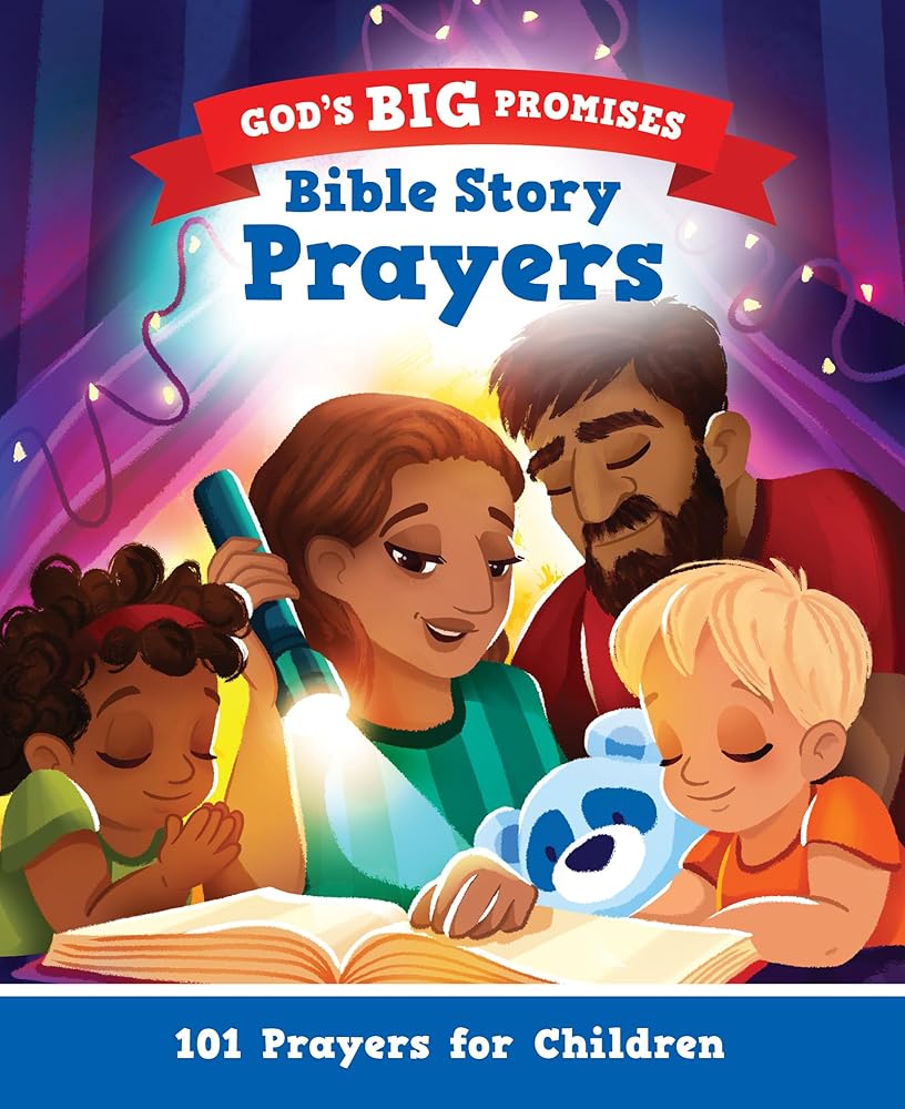 God’s Big Promises Bible Story Prayers: 101 Prayers for Children (A Bedtime Prayer Book for Girls & Boys Ages 2-6 Based on Old & New Testament Stories.) cover image