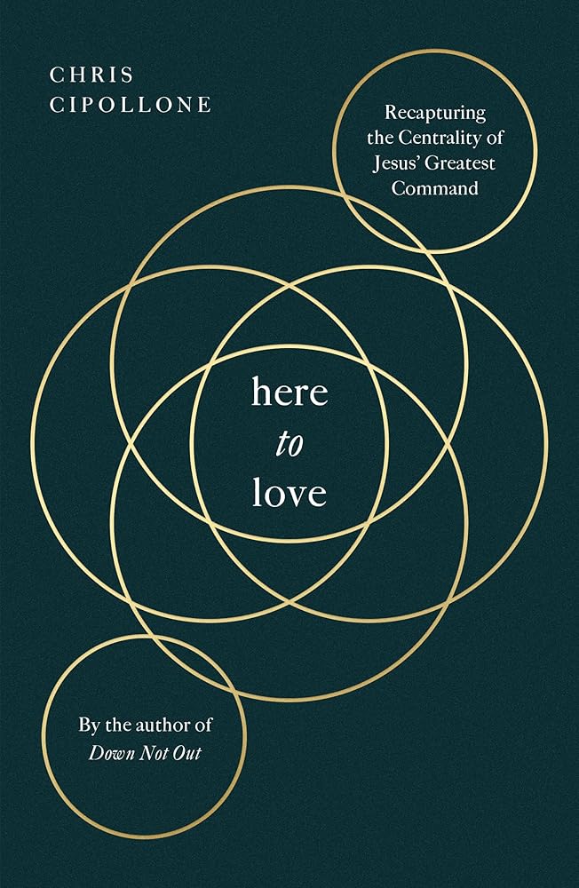Here to Love: Recapturing the Centrality of Jesus' Greatest Command (Christian book about loving others biblically like Jesus commands, includes practical application and reflection questions) cover image