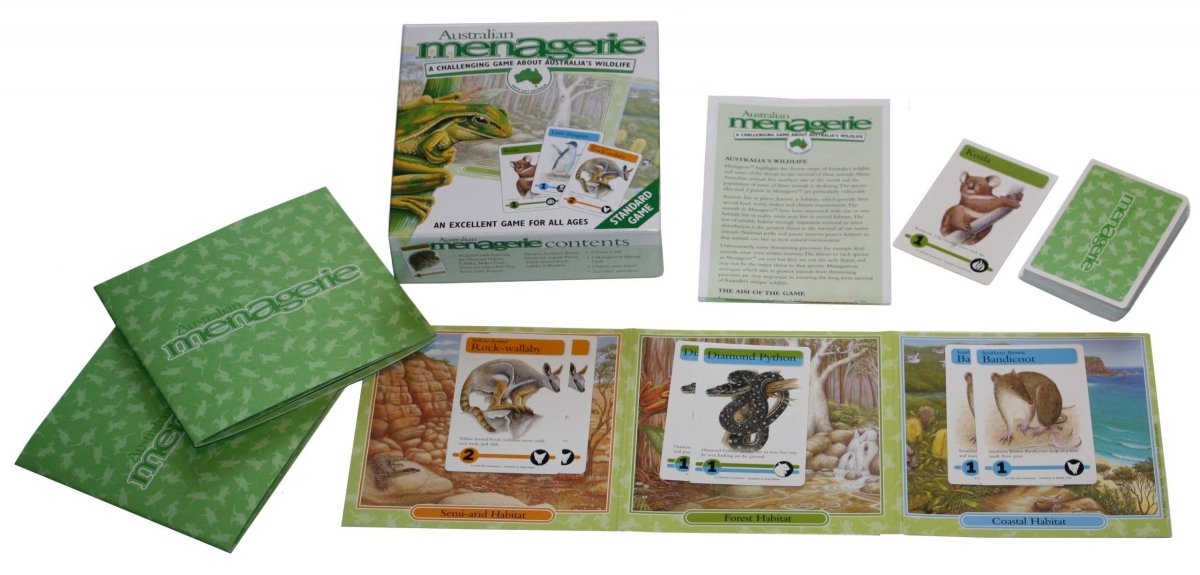 Australian Menagerie Game - 8200 - Science and Nature - The Little Lost Bookshop