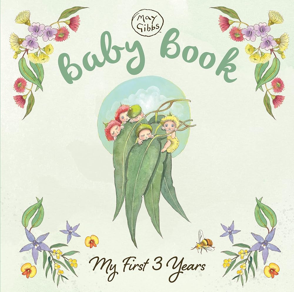 Baby Book: My First 3 Years (May Gibbs) - 9781761299452 - May Gibbs - The Little Lost Bookshop - The Little Lost Bookshop