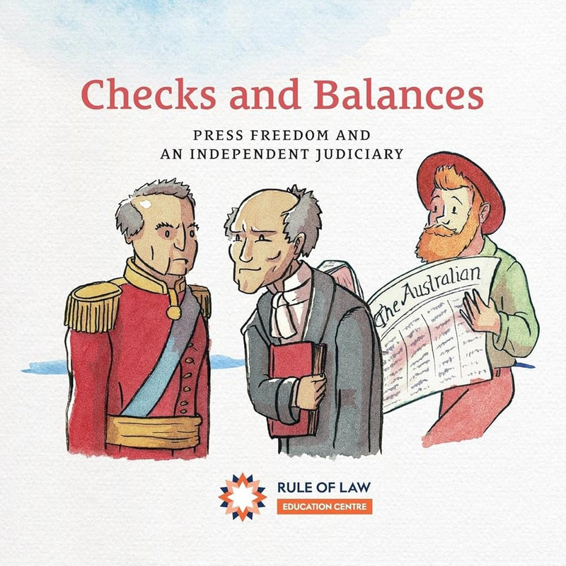 Checks and Balances: Press Freedom and an Independent Judiciary - 9781923224179 - Rule of Law Education Centre - Connor Court Publishing Pty Ltd - The Little Lost Bookshop