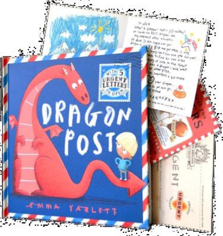 Dragon Post (HB) - 9781406379716 - Emma Yarlett - Walker Books - The Little Lost Bookshop
