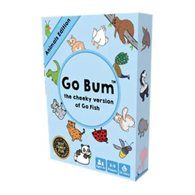 Go Bum (Animals Edition) - 9369900065894 - Game - The Little Lost Bookshop