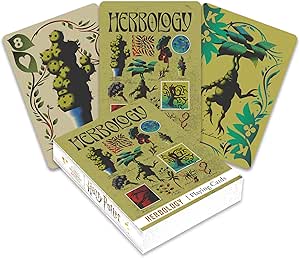 HP Herbology Playing Cards - 840391175709 - Jedko Games - The Little Lost Bookshop