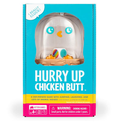 Hurry Up Chicken Butt - 810083044309 - Game - Kitten Games - The Little Lost Bookshop