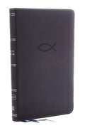 KJV Holy Bible: Thinline Youth Edition, Gray Leathersoft, Red Letter, Comfort Print: King James Version - 9780785225720 - Thomas Nelson - Thomas Nelson - The Little Lost Bookshop