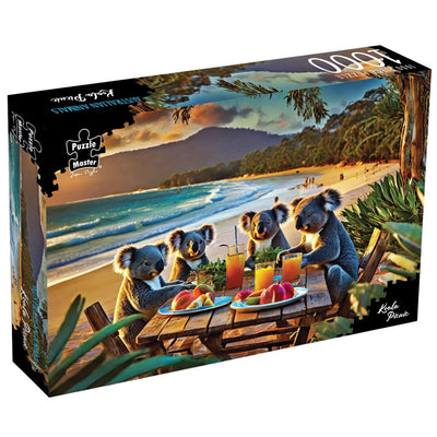 Koala Picnic Puzzle (1000 pc) - 9350375016955 - Jigsaw Puzzle - BMS - The Little Lost Bookshop