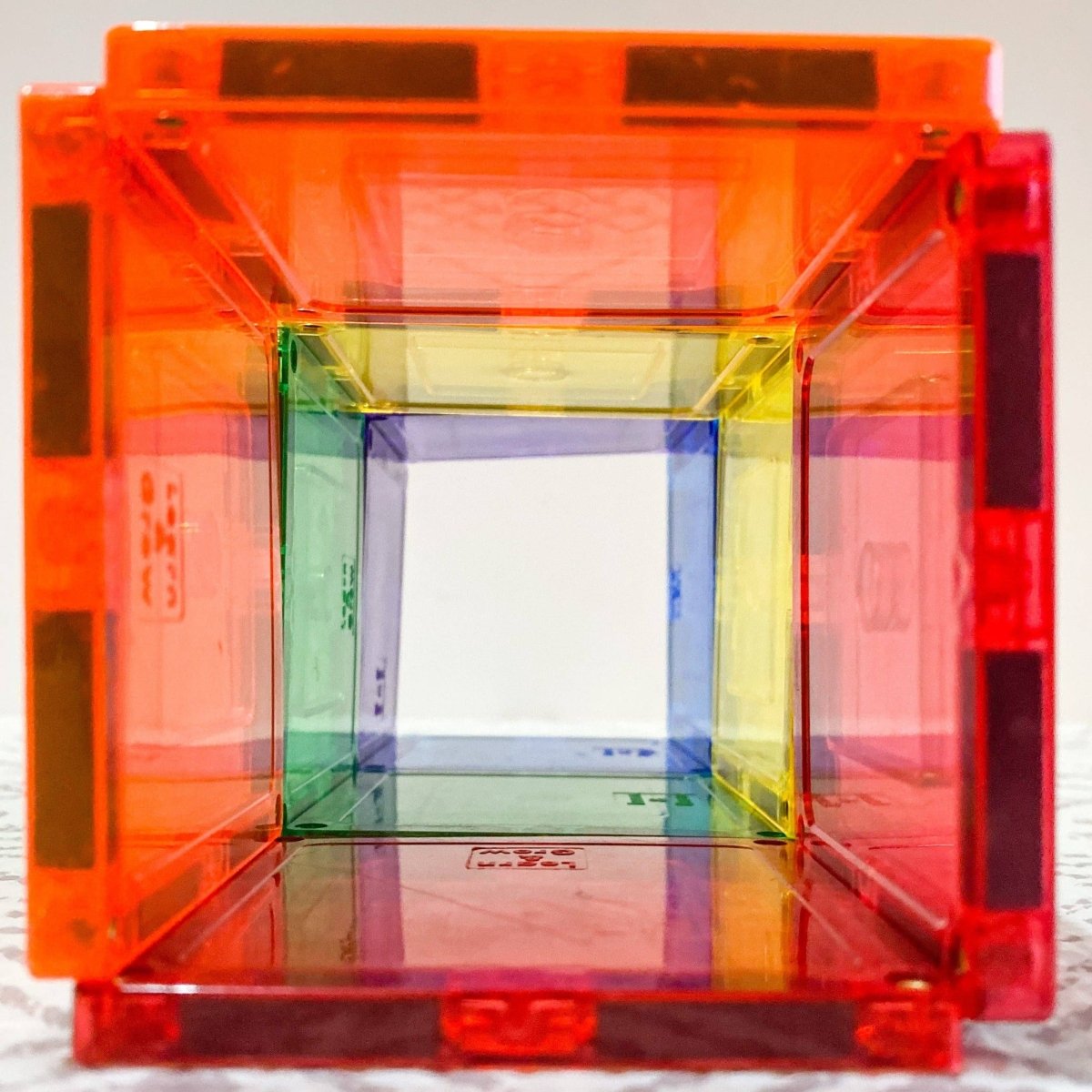 Learn & Grow Magnetic Tiles - Small Square Pack (36 piece) - LAGT_36PC_SML_SQ_PACK - Learn and Grow Toys - The Little Lost Bookshop