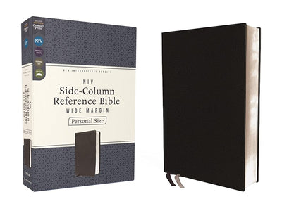 NIV, Side - Column Reference Bible (Deep Study at a Portable Size), Personal Size, Leathersoft, Black, Comfort Print - 9780310461128 - Zondervan - Zondervan - The Little Lost Bookshop
