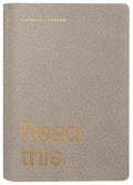 NLT Read This Bible Marl Grey (Anglicised) - 9780647532942 - NLT - Bible Society in Australia - The Little Lost Bookshop