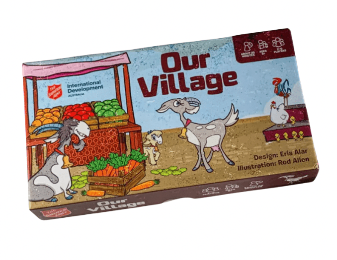 Our Village Game - 9780648407874 - Eris - Salvo Publishing - The Little Lost Bookshop