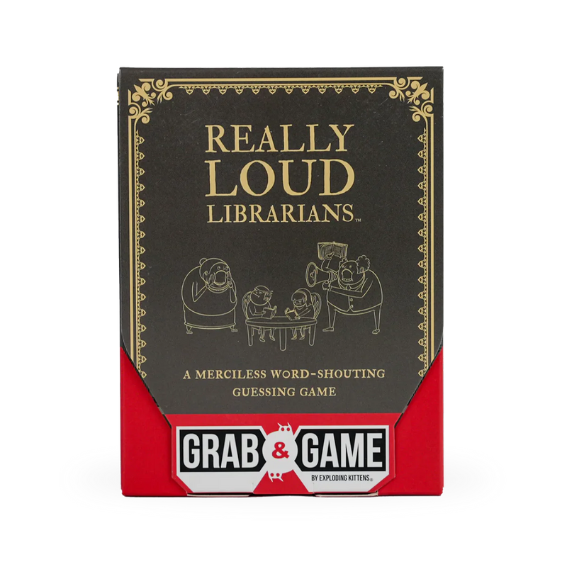 Really Loud Librarians (Grab & Game) - 810083046204 - Exploding Kittens - The Little Lost Bookshop