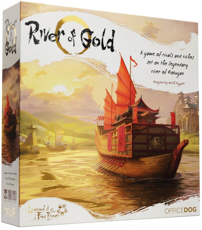 River of Gold - 841333127381 - Board Game - Office Dog - The Little Lost Bookshop