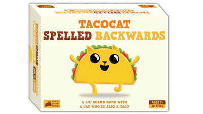 Tacocat Spelled Backwards - 852131006433 - Board Games - The Little Lost Bookshop