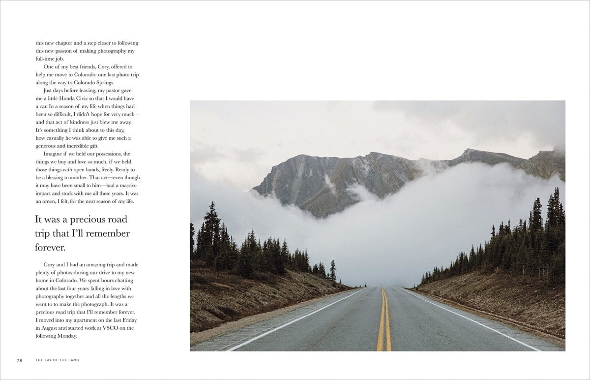 The Lay of the Land A Self-Taught Photographer's Journey to Find Faith, Love, and Happiness - 9780063111783 - Joe Greer - Harper Collins US - The Little Lost Bookshop