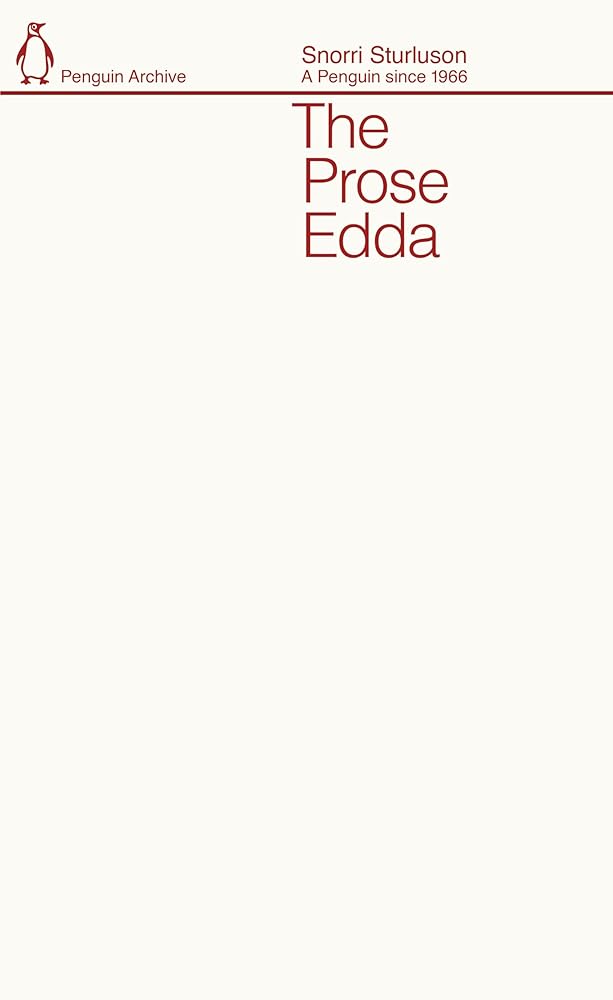 The Prose Edda (Penguin Archive) - 9780241752296 - Snorri Sturluson, Jesse Byock - Penguin Classics - The Little Lost Bookshop