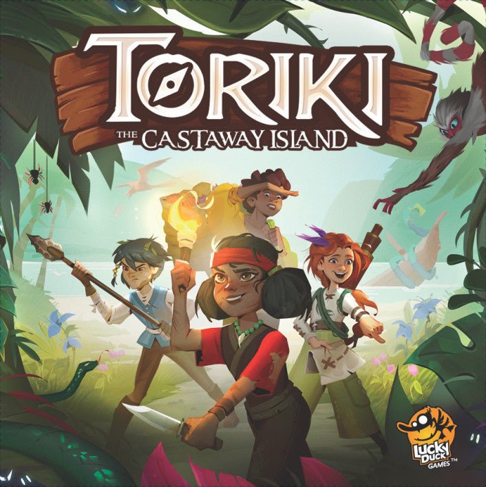 Toriki The Castaway Island - 5905965250529 - Board Game - Lucky Duck Games - The Little Lost Bookshop