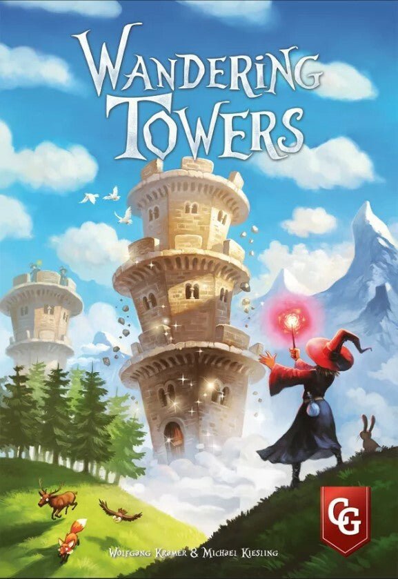 Wandering Towers - 850045365127 - Board Game - Capstone Games - The Little Lost Bookshop