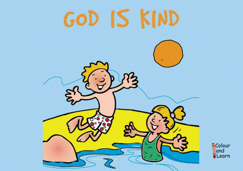 God is Kind (Colour and Learn)