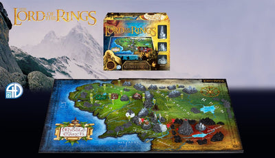 4D Lord of the Rings Puzzle - 714832511022 - Jigsaw - Ventura Games - The Little Lost Bookshop