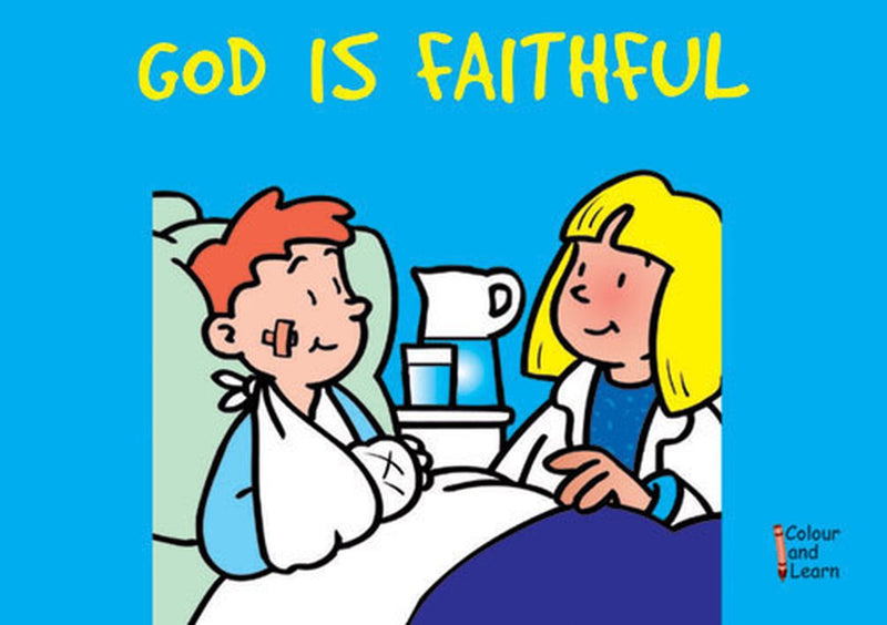 God is Faithful (Colour and Learn)