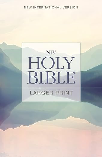 NIV Holy Bible Larger Print Lakeside