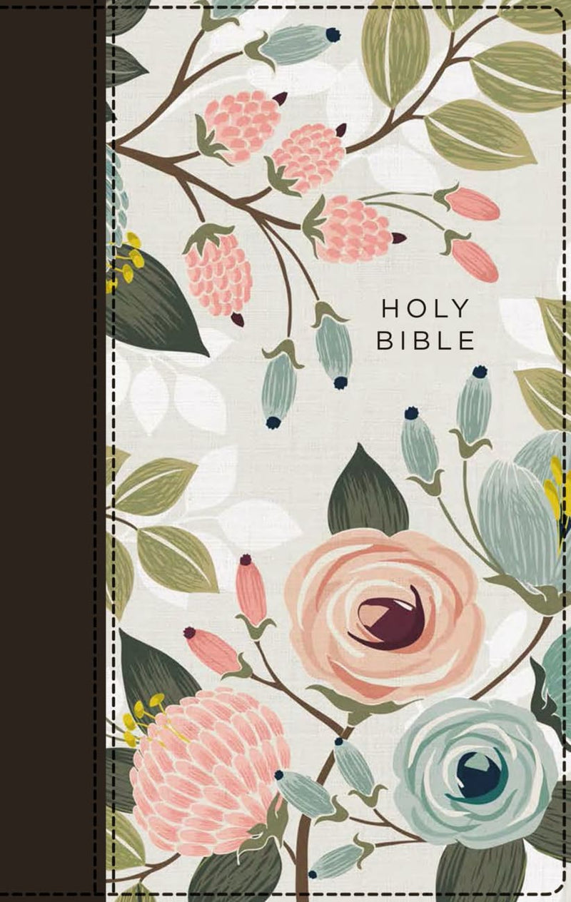NIV Thinline Bible Floral