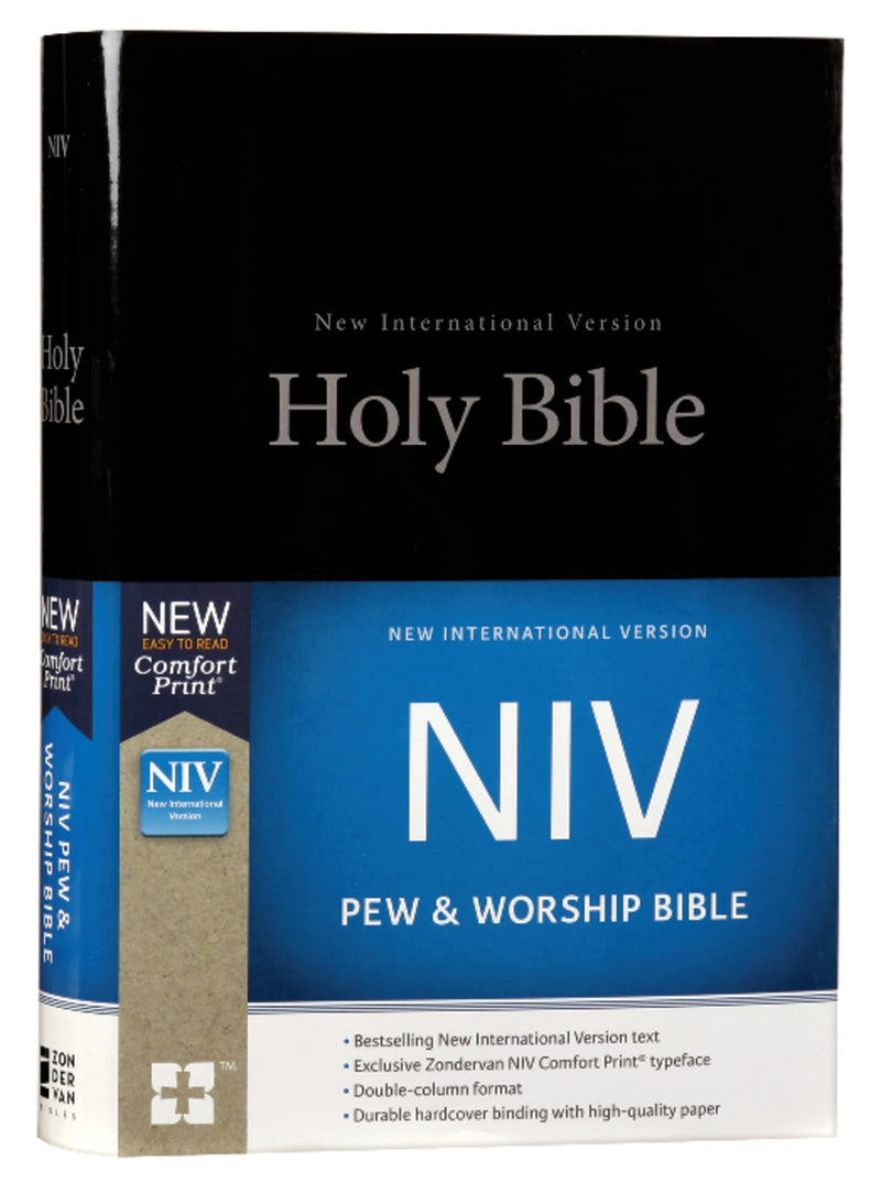 NIV Pew And Worship Bible [Black] - Black Letter