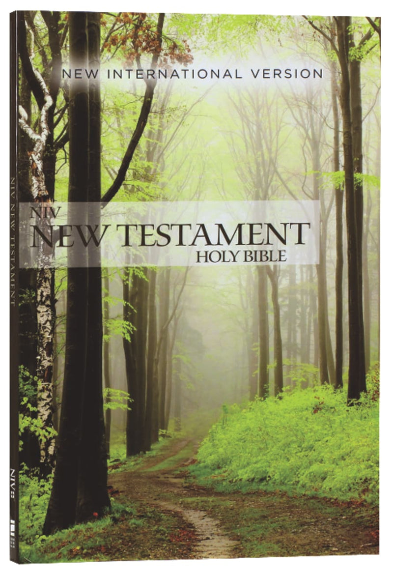 NIV New Testament Paperback Green Forest Path