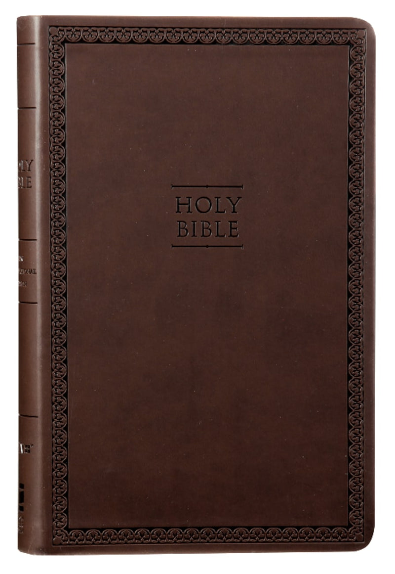 NIV Thinline Bible (Brown Imitation Leather)