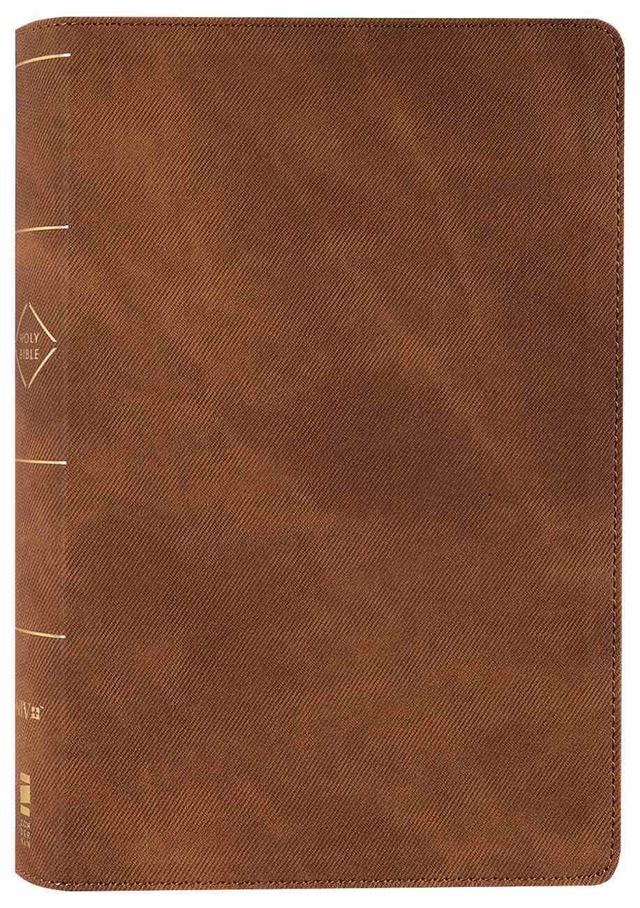 NIV Thinline Bible Passaggio Setting Brown