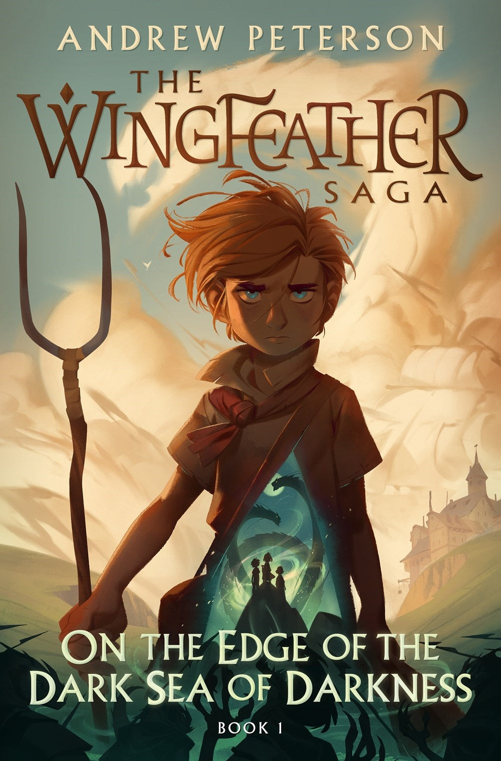 On the Edge of the Dark Sea of Darkness (Wingfeather Saga #1) - Hardback