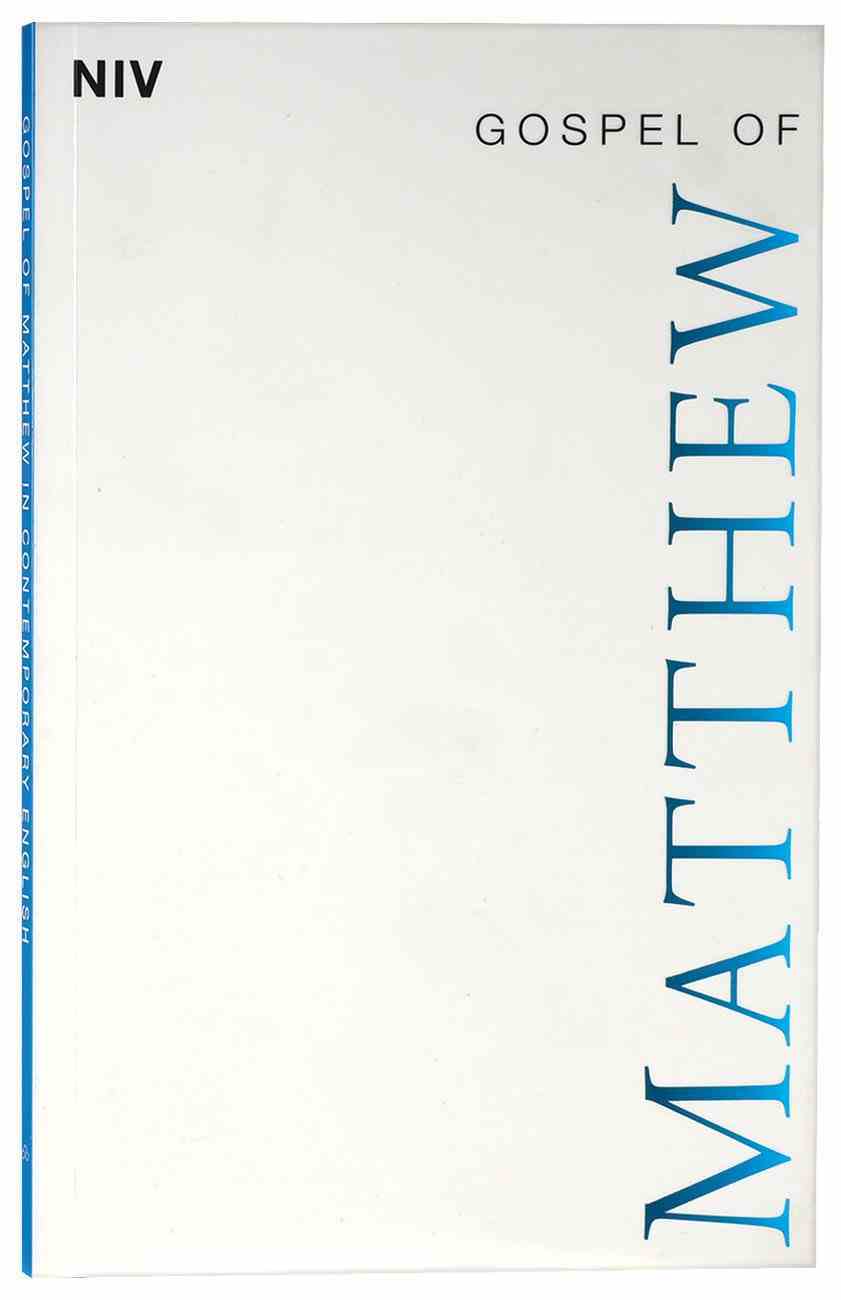 NIV Gospel of Matthew