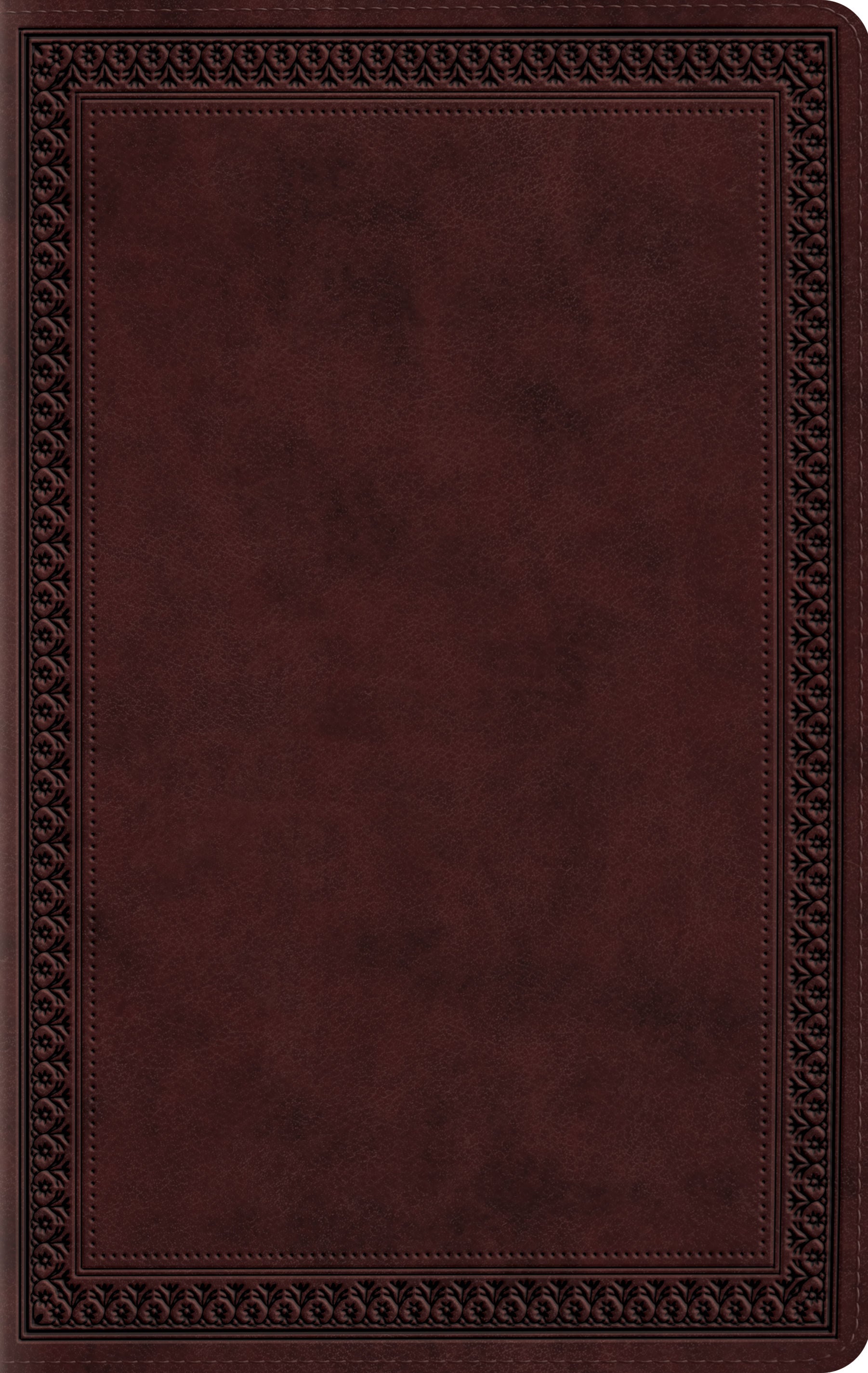 ESV Large Print Thinline Bible Mahogany