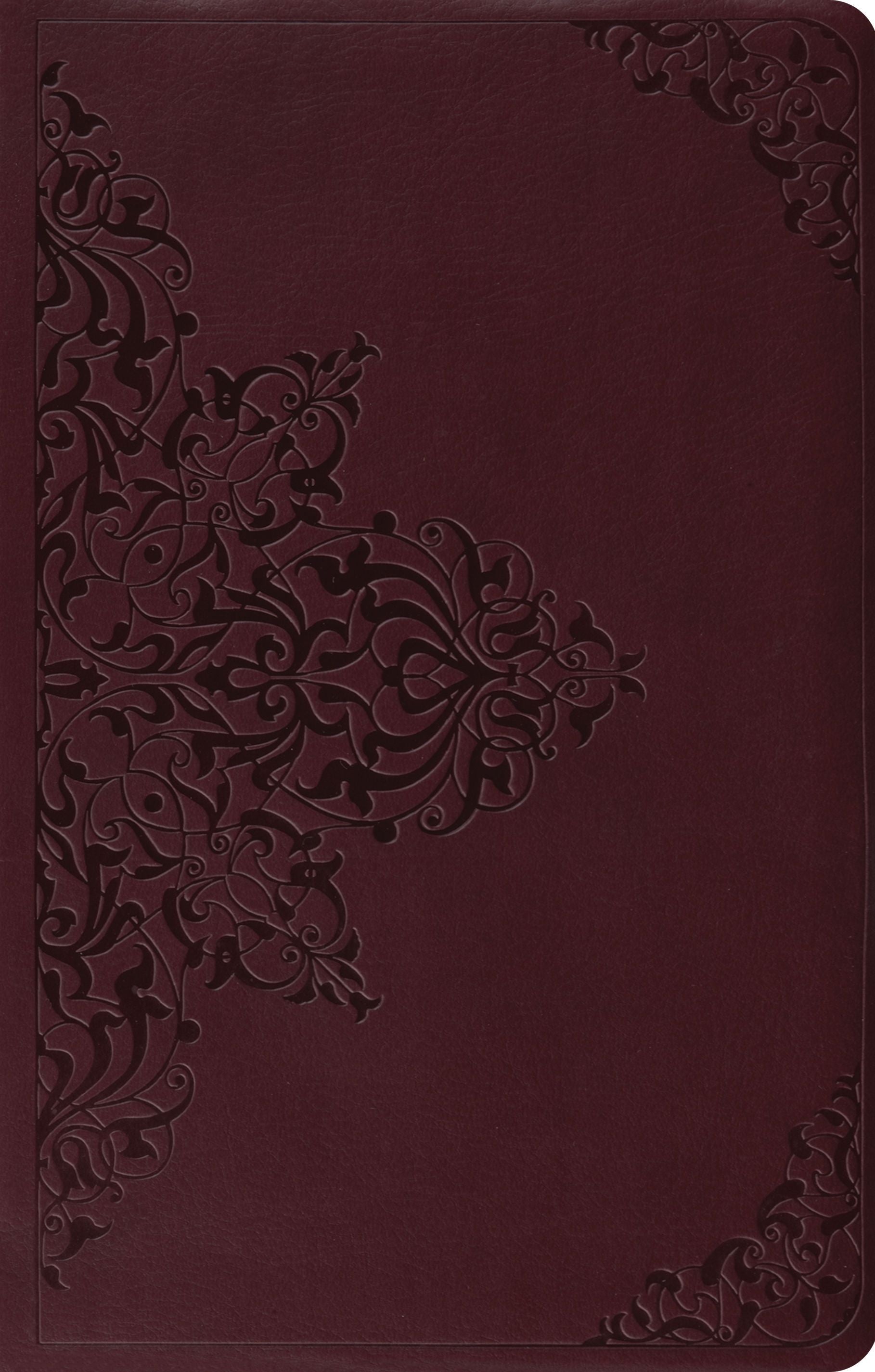 ESV Premium Gift Bible (Chestnut Filigree Design)