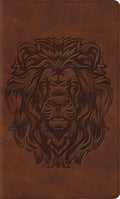 ESV Thinline Bible (TruTone, Brown, Royal Lion)
