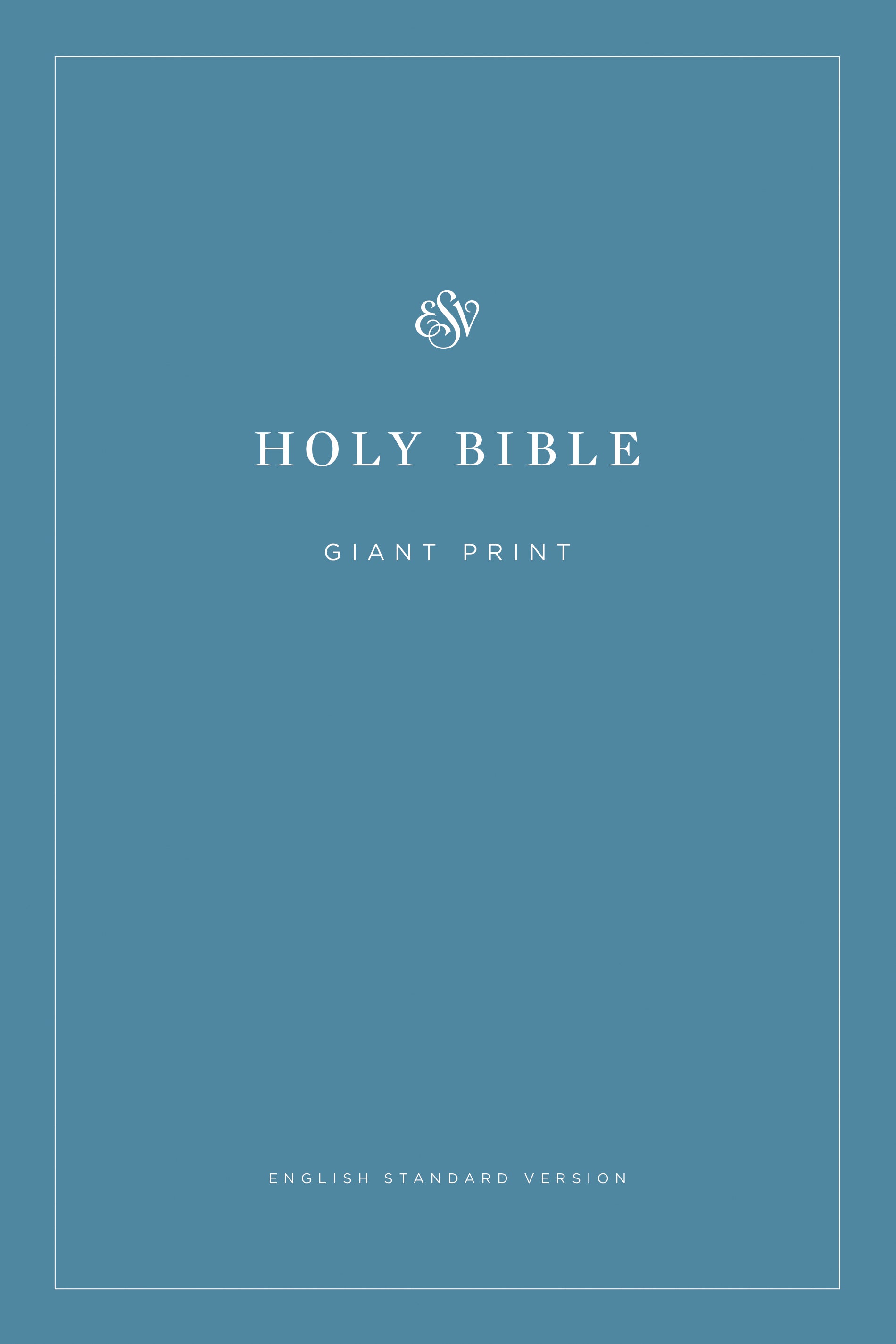 ESV Economy Bible, Giant Print