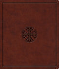 ESV Journaling Bible (TruTone, Brown, Mosaic Cross Design)