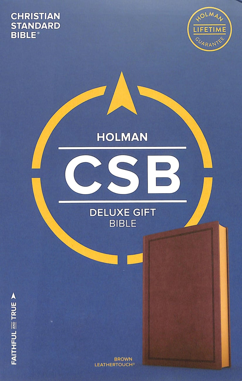 CSB Deluxe Gift Bible Brown