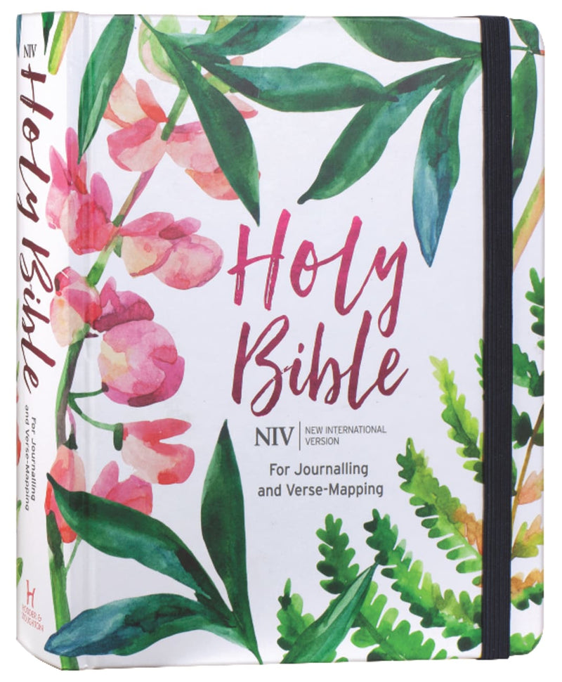 NIV Verse-Mapping Bible (Floral Pink)