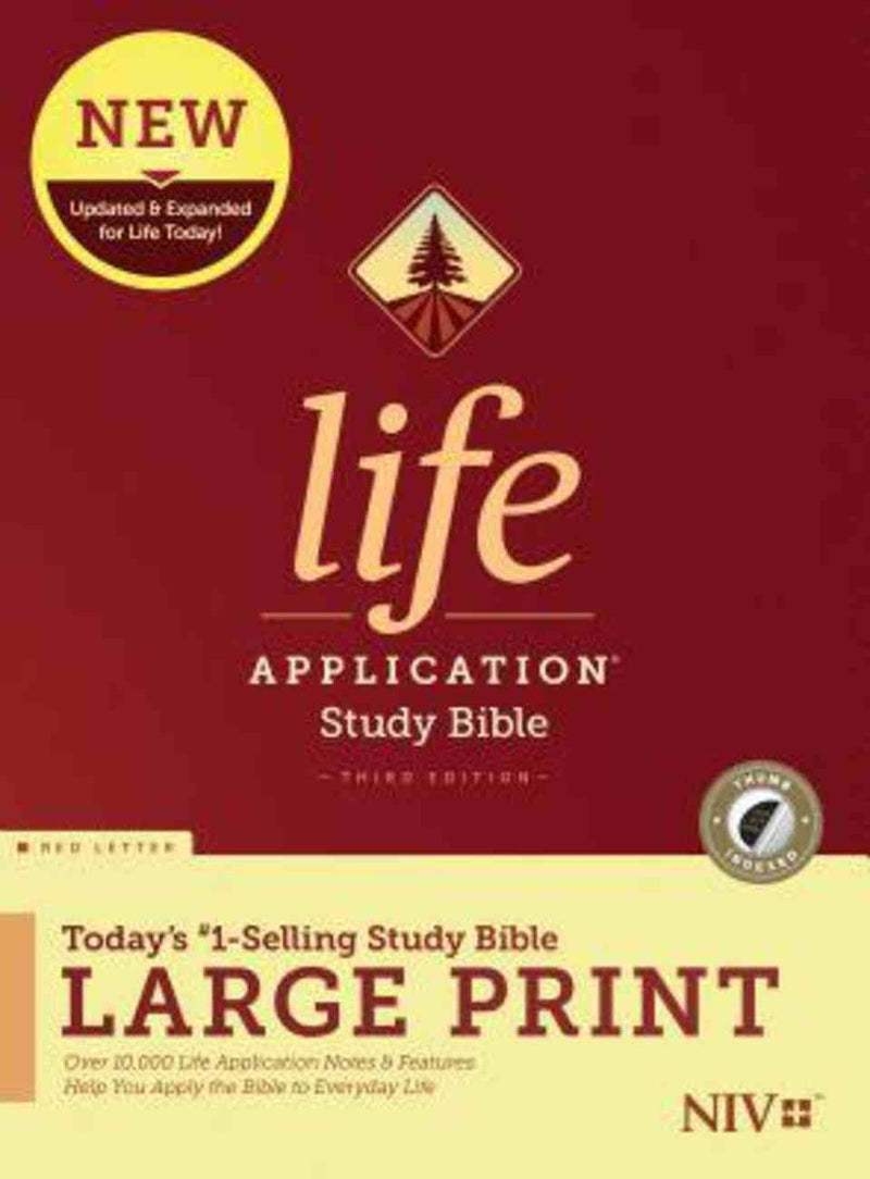 NIV Life Application Study Bible (Large Print)