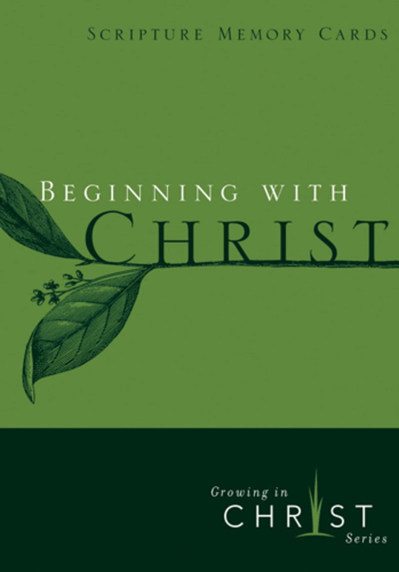 Beginning With Christ Booklet