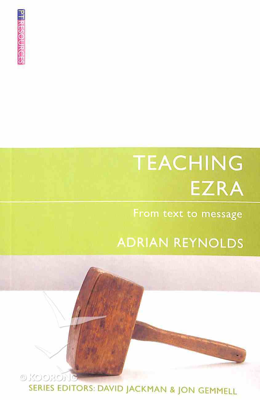 Teaching Ezra