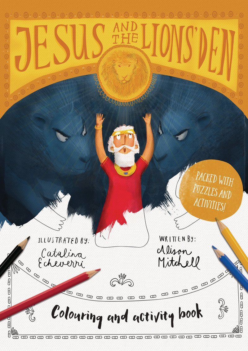 Jesus & the Lions' Den Colouring and Activity Book